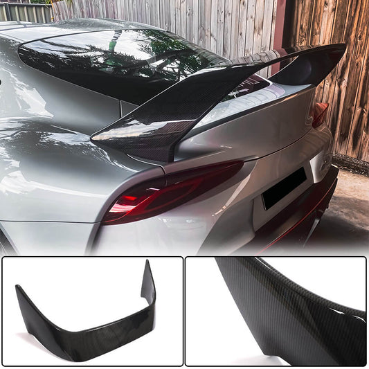 Spoiler V1 (Carbon) for Toyota Supra 2019- - image 1
