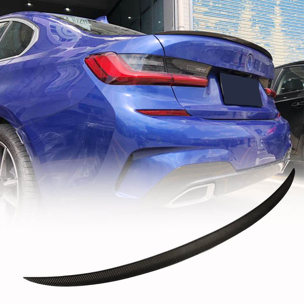 Rear Trunk Spoiler Carbon Fiber V20 (SD) for BMW 3 series G20/21 2018- - image 1