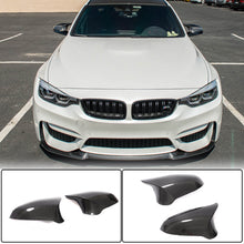 Mirror Covers Pair Replacement Dry Carbon Fiber V1 (for M4) for BMW 4 series F-32 2012-2020 - image 1