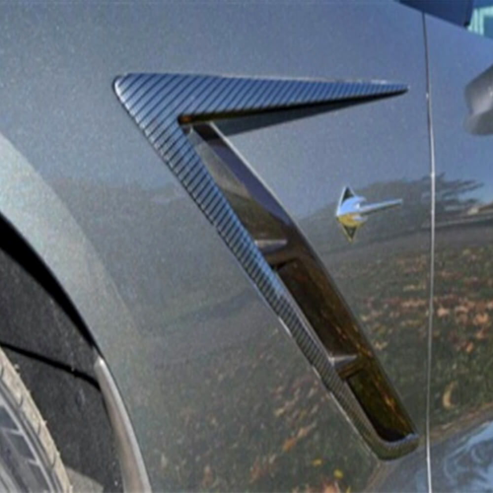 Front fenders (2013-2017, Carbon) for Chevrolet Corvette C7 2013-2019 - image 1