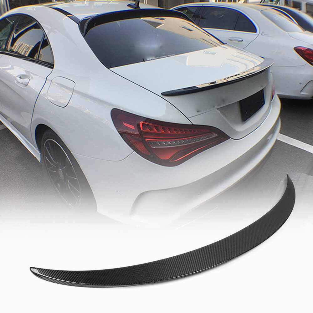 Spoiler V10 (SD, Carbon) for Mercedes CLA C117 2013-2019 - image 1