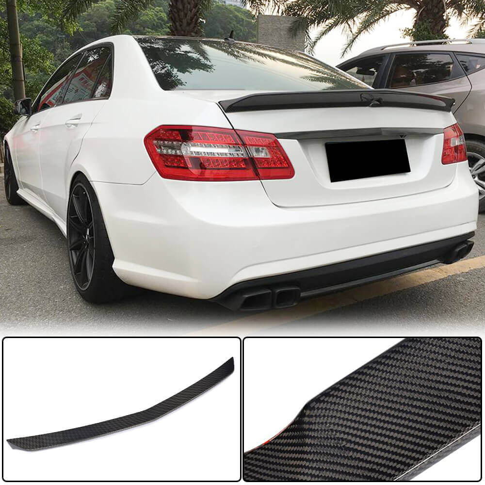 Spoiler V1 (Carbon) for Mercedes E-сlass W212 2009-2016 - image 1