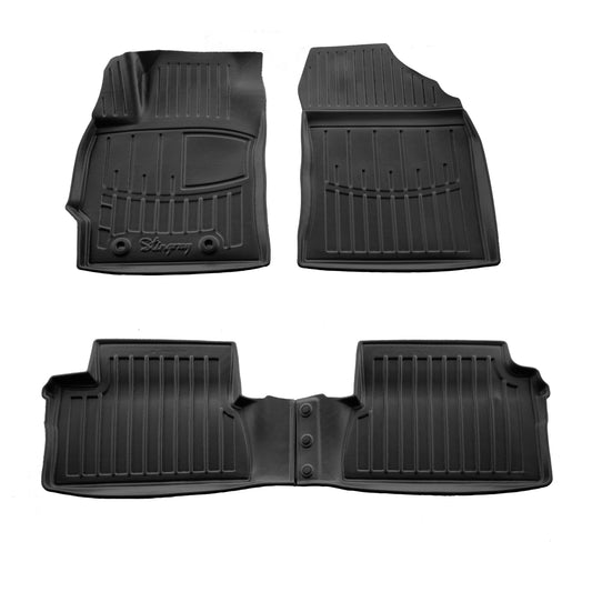 Stingray 3D Rubber Floor Mats (4 pcs) for Toyota Auris 2012-2018 - image 1