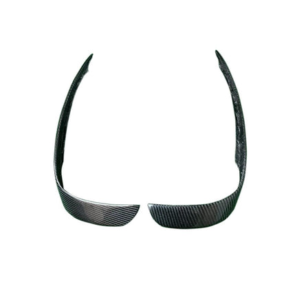 Covers on the front bumper (for GLA45 AMG 2013-2016, Carbon) for Mercedes GLA X156 2014-2019 - image 1