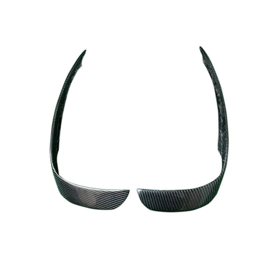 Covers on the front bumper (for GLA45 AMG 2013-2016, Carbon) for Mercedes GLA X156 2014-2019 - image 1