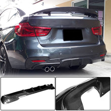 Rear Bumper Diffuser Carbon Fiber V1 (for F34 M-Sport) for BMW 3 series F-30/31/34 2012-2019 - image 1