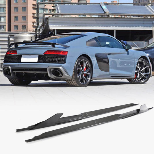 Side Skirts V2 (Carbon) for Audi R8 2015- - image 1