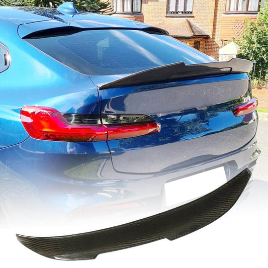 Rear Trunk Spoiler Carbon Fiber V1 for BMW X4 G02 2018- - image 1