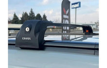 Roof Rack Cross Bars for Integrated Roof Rails Ecem V2 120 cm (2 pcs) for BMW 5 Series F-10/11/07 2010-2016 - image 1