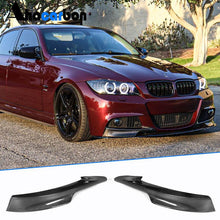 Front Bumper Splitters Carbon Fiber (for E90 2008-2011 M-Sport) for BMW 3 series E-90/91/92/93 2005-2011 - image 1