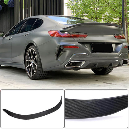 Rear Trunk Spoiler Dry Carbon Fiber V2 (for G16) for BMW 8 series G14/G15/G16 - image 1