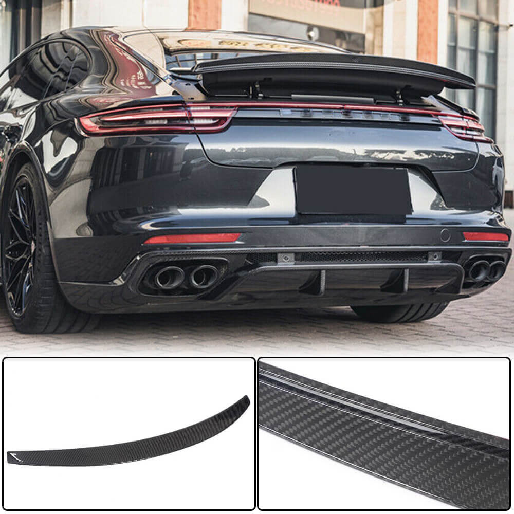 Spoiler (2016-2020, Carbon) for Porsche Panamera 2016-2023 - image 1