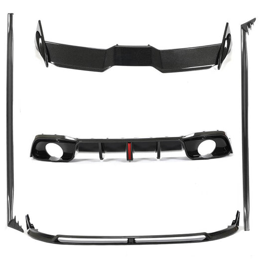 Body Kit Carbon FullSet (for GTI & R EU HB 2019-2024), Carbon) for Volkswagen Golf 8 - image 1