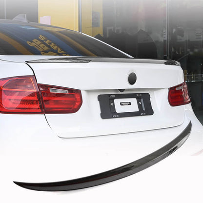 Rear Trunk Spoiler Dry Carbon Fiber V7 (SD) for BMW 3 series F-30/31/34 2012-2019 - image 1