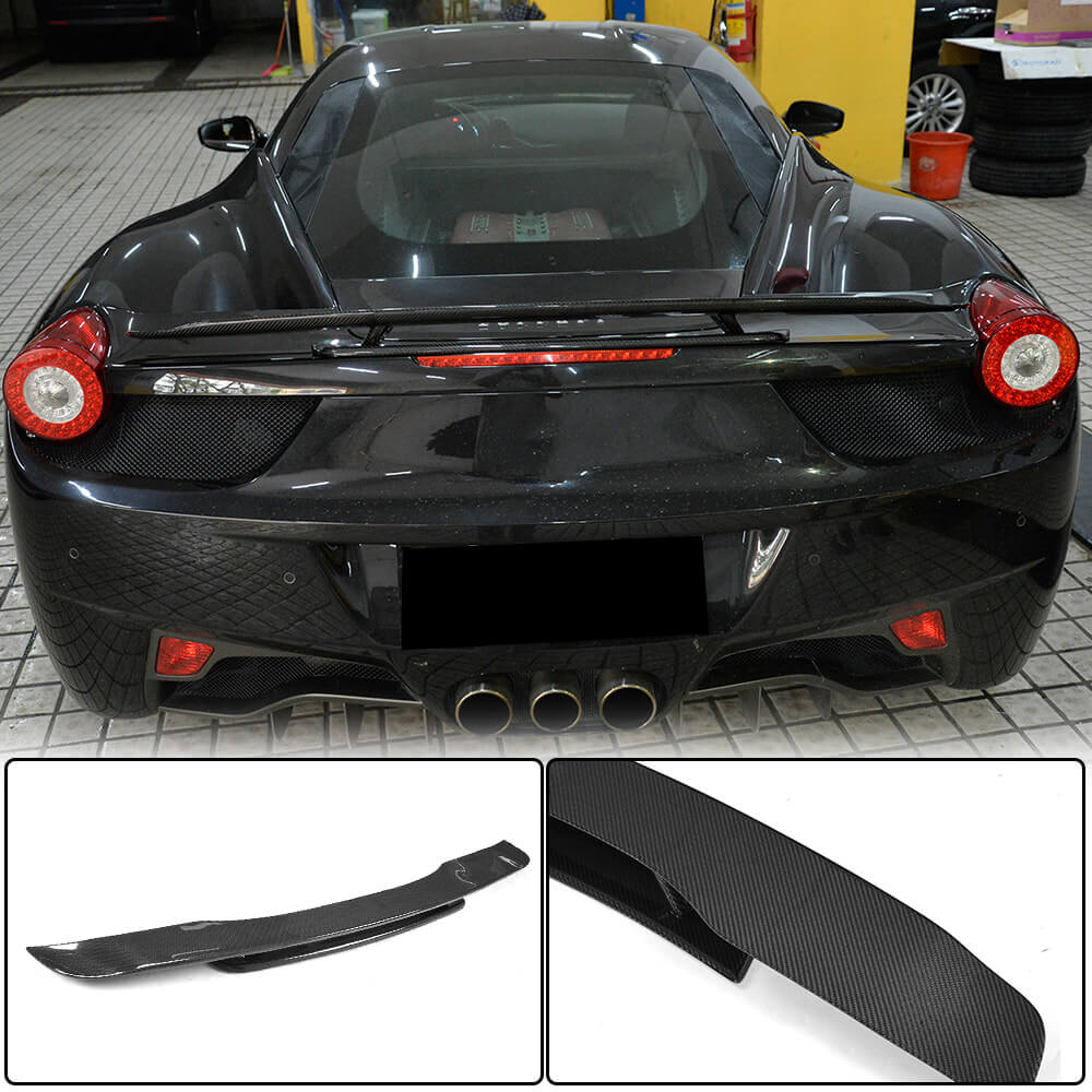 Spoiler V2 (2011-2013, Carbon) for Ferrari 458 Italia - image 1