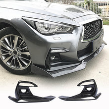 Covers for fog lights (for Q50 Sport 2018-2022, Carbon) for Infiniti Q50/Q60 2013-2024 - image 1