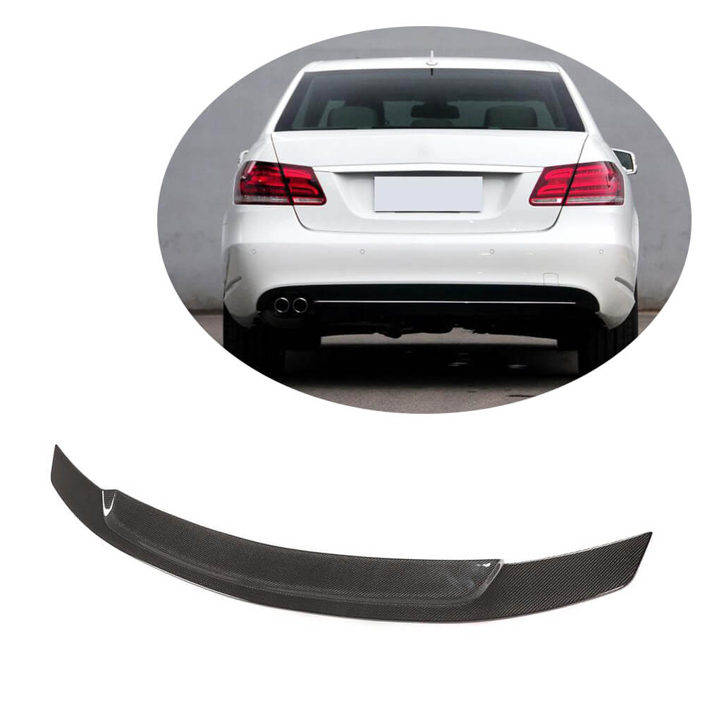 Spoiler V5 (Carbon) for Mercedes E-class W212 2009-2016 - image 1