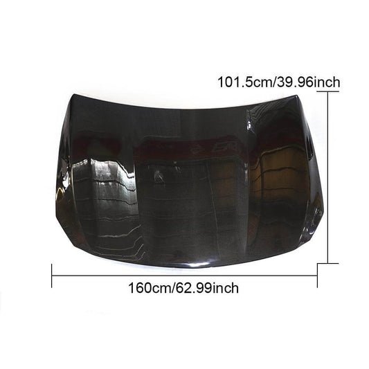Hood V2 (Carbon) for Mercedes GLA X156 2014-2019 - image 1