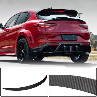 Lower spoiler V3 (2017-2023, Dry carbon) for Alfa Romeo Stelvio - image 1