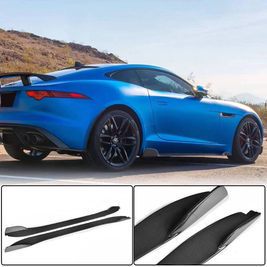 Side Skirts (2013-2016, Carbon) for Jaguar F-Type 2013-2024 - image 1
