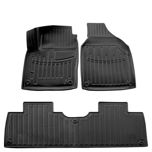Stingray 3D Rubber Floor Mats (3 pcs) for Seat Alhambra 1996-2010 - image 1