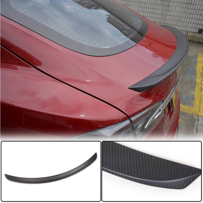 Rear Trunk Spoiler Boot Wing Lip V3 (2012-2022) for Tesla Model S - image 1