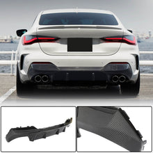 Rear Bumper Diffuser Dry Carbon Fiber V2 (M-Sport) for BMW 4 series G22/23/26 2020- - image 1