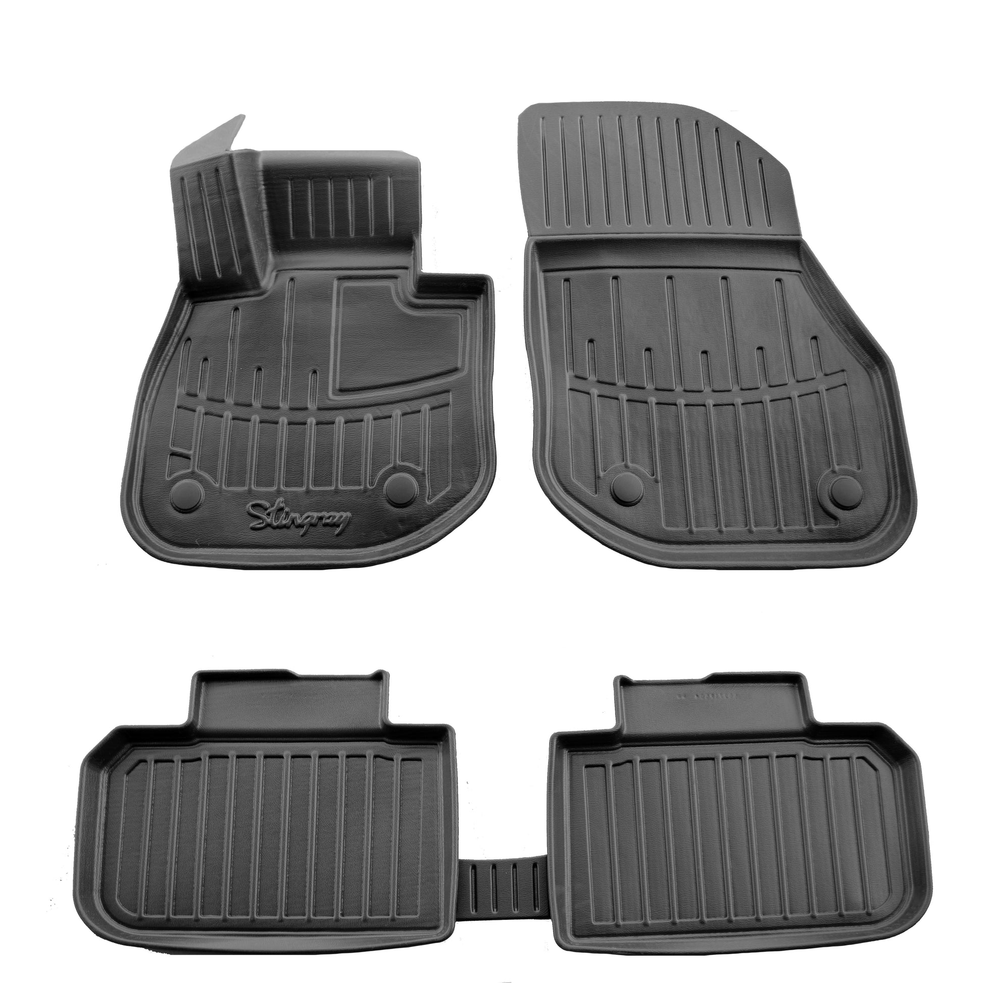 Rubber Floor Mats Stingray 3D (For iX1, 5 pcs) for BMW X1/iX1 (U11) 2022- - image 1