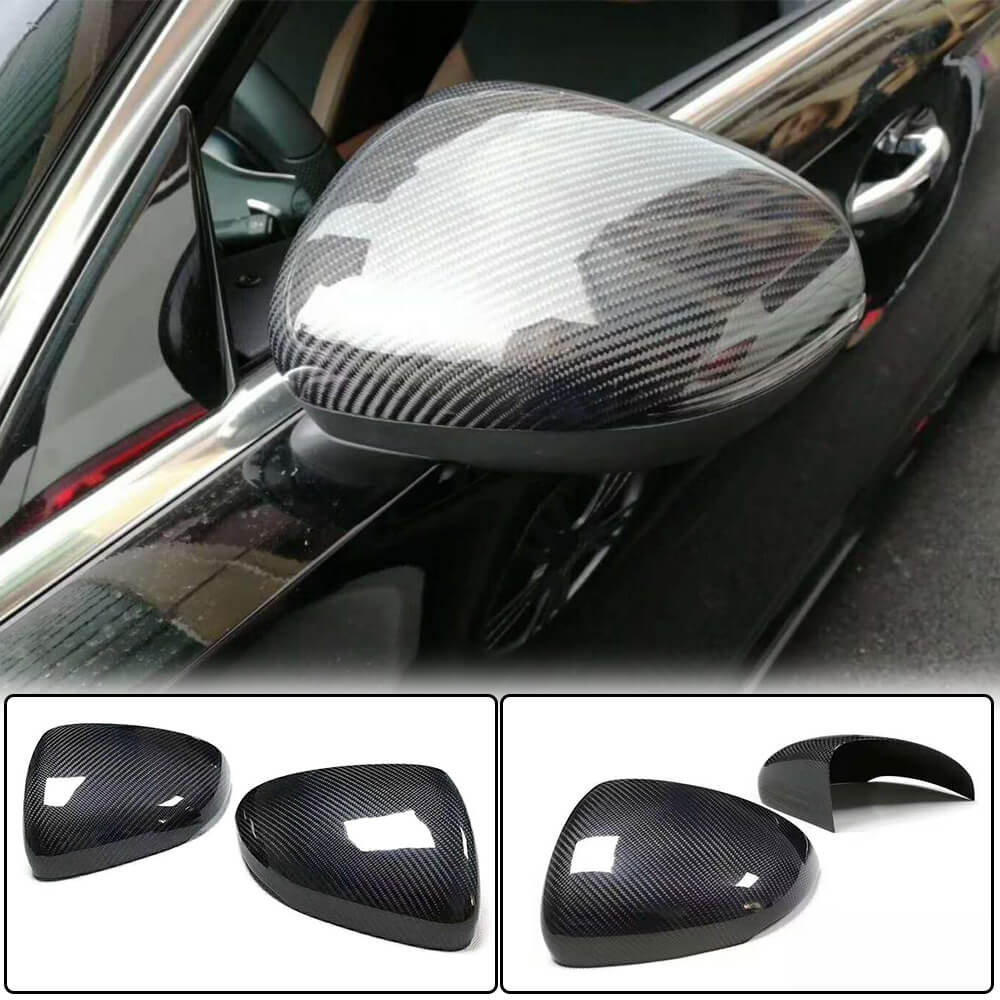 Mirror Covers (2018-2021, Carbon) for Mercedes A-сlass W177 2018- - image 1