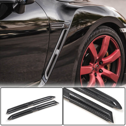 Carbon Front Fender Covers (2009-2015) for Nissan GT-R 2008-2025 - image 1