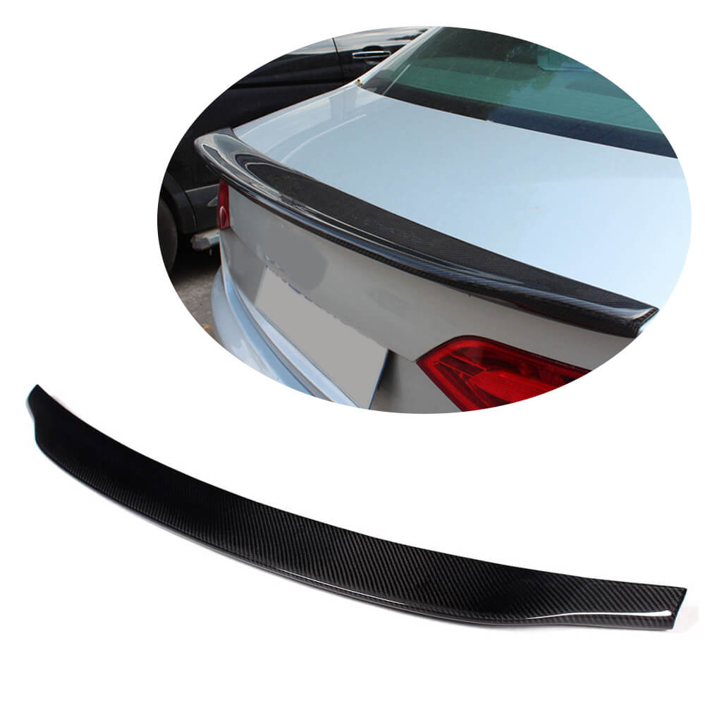 Spoiler V2 (for Base 2007-2011, Carbon) for Audi A4 B8 2007-2015 - image 1