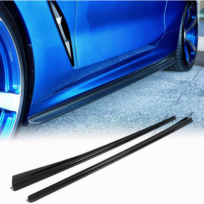 Side Skirt Extensions (for G14/G15 M-Sport, Carbon) for BMW 8 Series G14/G15/G16 2018- - image 1