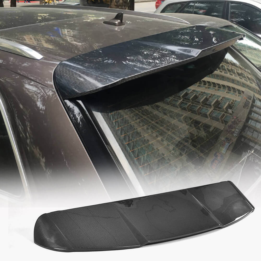 Rear Roof Spoiler Carbon Fiber for Audi Q7 2015- - image 1