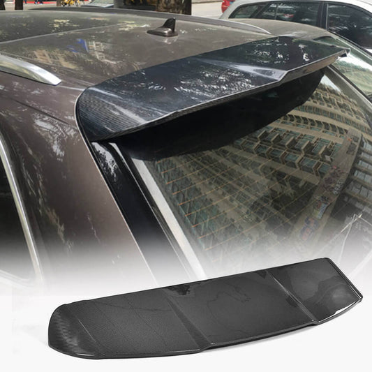 Rear Roof Spoiler Carbon Fiber for Audi Q7 2015- - image 1