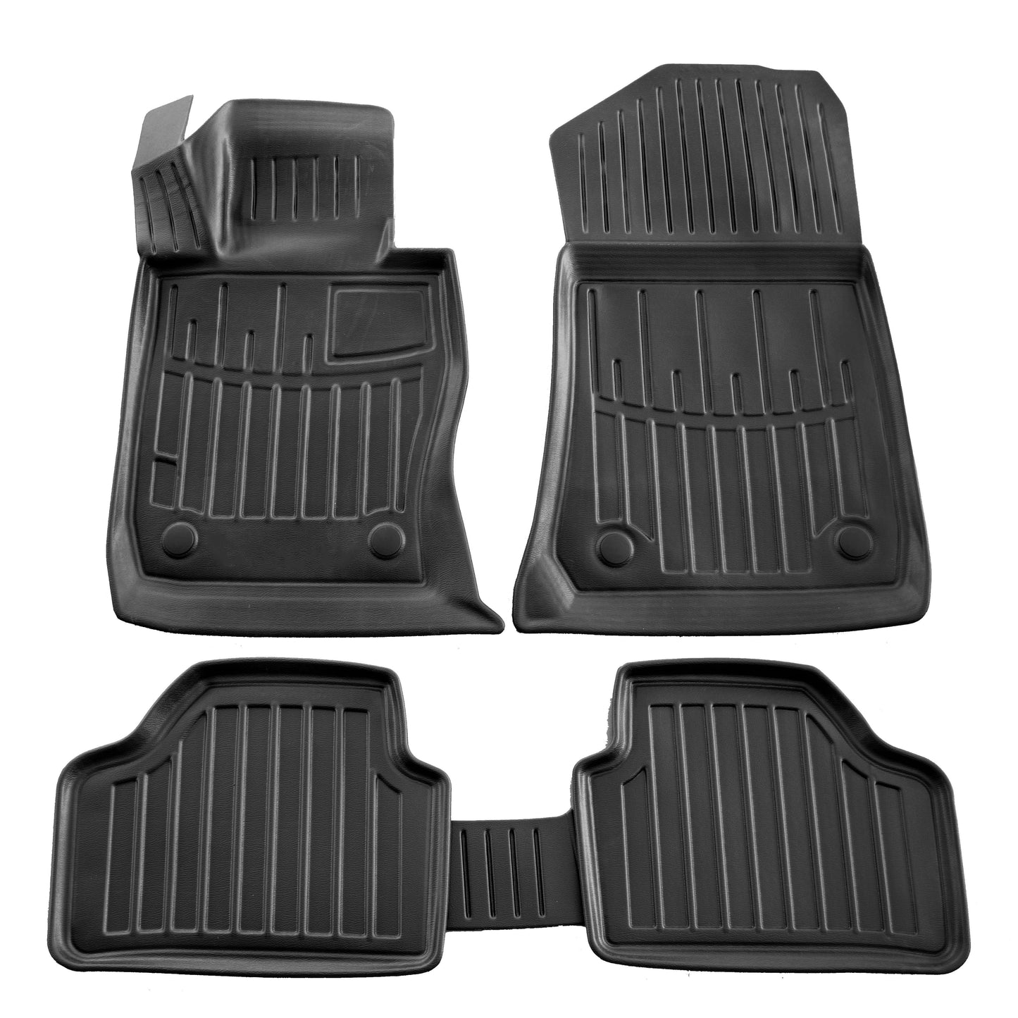 Rubber Floor Mats Stingray 3D (5 pcs) for BMW X1 E-84 2009-2015 - image 1