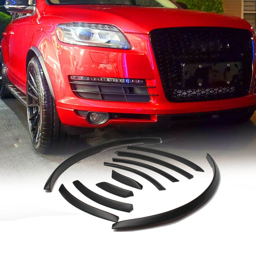 Wheel Arch Fender Flares Glossy Black PU for Audi Q7 2005-2015 - image 1