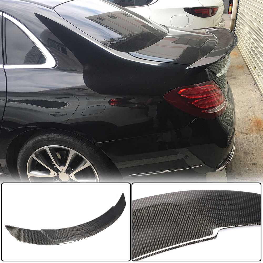Spoiler V3 (Carbon) for Mercedes E-class W213 2016-2023 - image 1