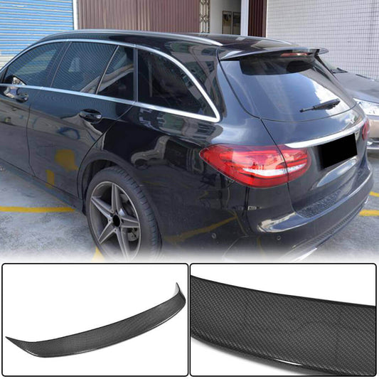 Spoiler (for Base/AMG-Line SW 2015-2019, Carbon) for Mercedes C-сlass W205 2014-2021 - image 1
