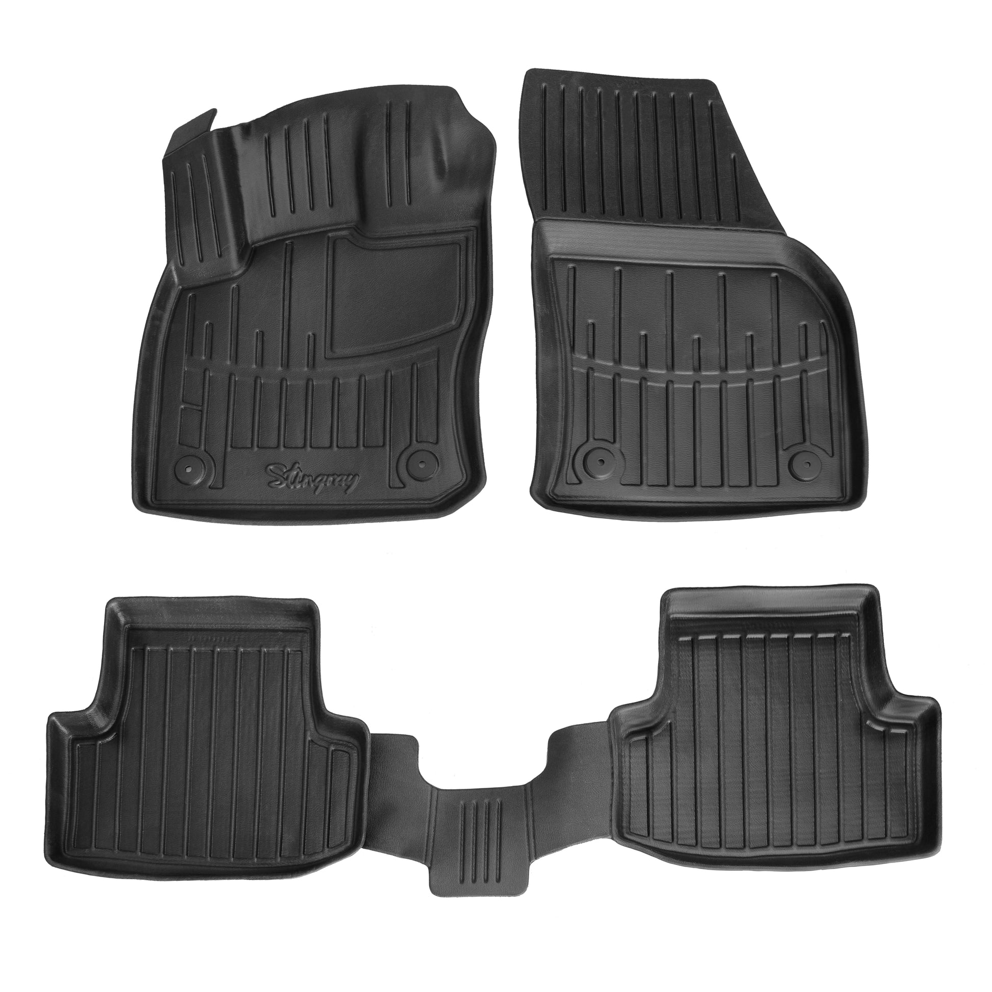 Stingray 3D Rubber Floor Mats (4 pcs) for Seat Ateca 2016- - image 1