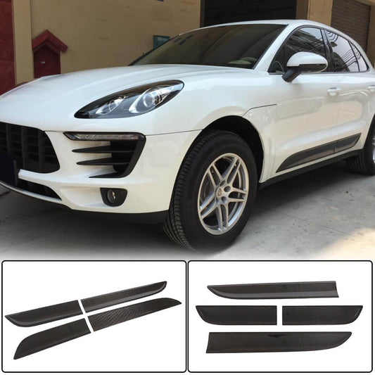 Door moldings (2014-2021, Carbon) for Porsche Macan 2014-2024 - image 1