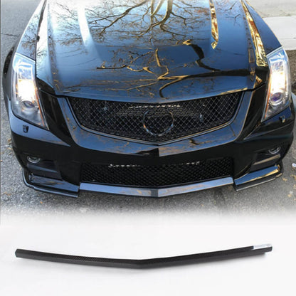Front Bumper Lip V2 for CTS V Coupe, Carbon for Cadillac CTS 2007-2014 - image 1