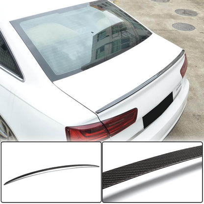 Spoiler Lip V3 (Carbon) for Audi A6 C7 2011-2017 - image 1