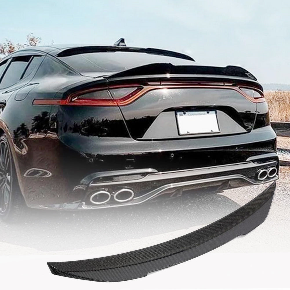 Spoiler V1 (Carbon) for Kia Stinger 2017-2023 - image 1