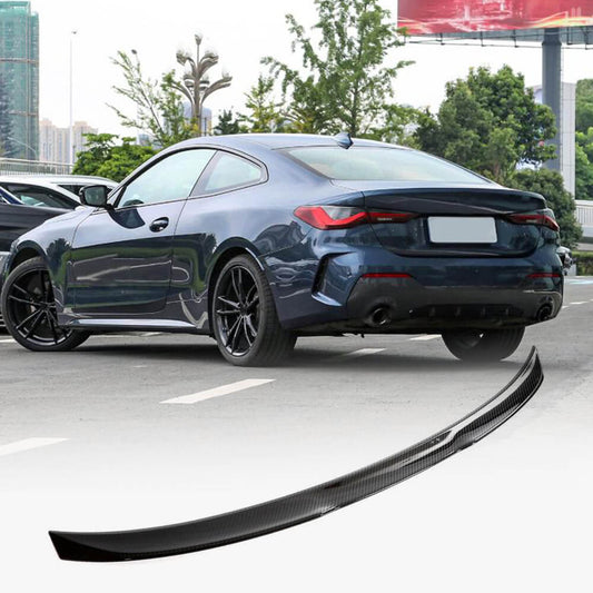 Rear Trunk Spoiler Dry Carbon Fiber V4 (Coupe) for BMW 4 series G22/23/26 2020- - image 1
