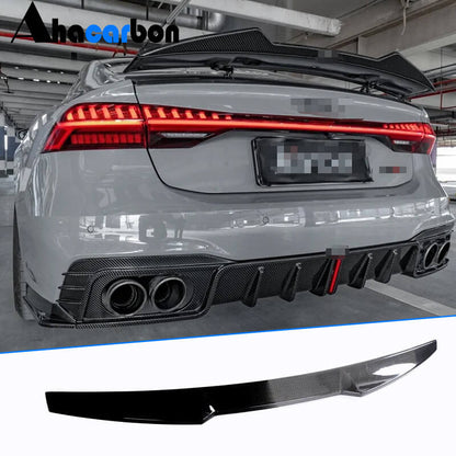 Spoiler V3 (Carbon) for Audi A7 2018- - image 1