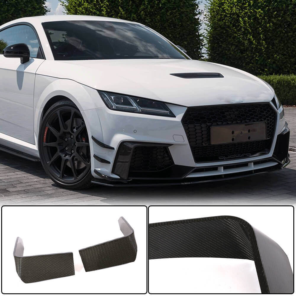 Fog light covers (for RS, 2016-2019, Carbon) for Audi TT 2014-2023 - image 1