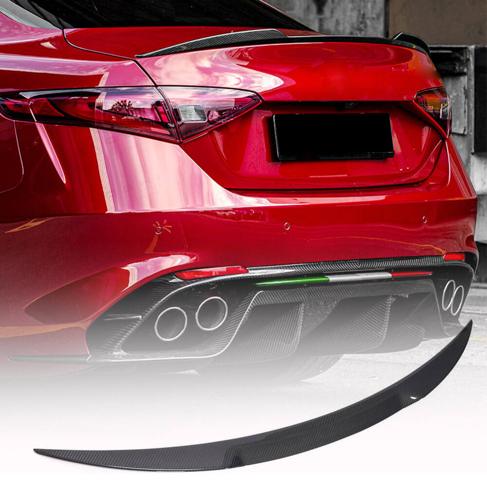Spoiler V5 (Dry Carbon) for Alfa Romeo Giulia 2016-2022 - image 1