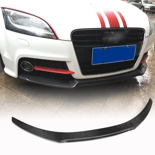 Front Bumper Lip V2 (Carbon) for Audi ТТ 2006-2014 - image 1