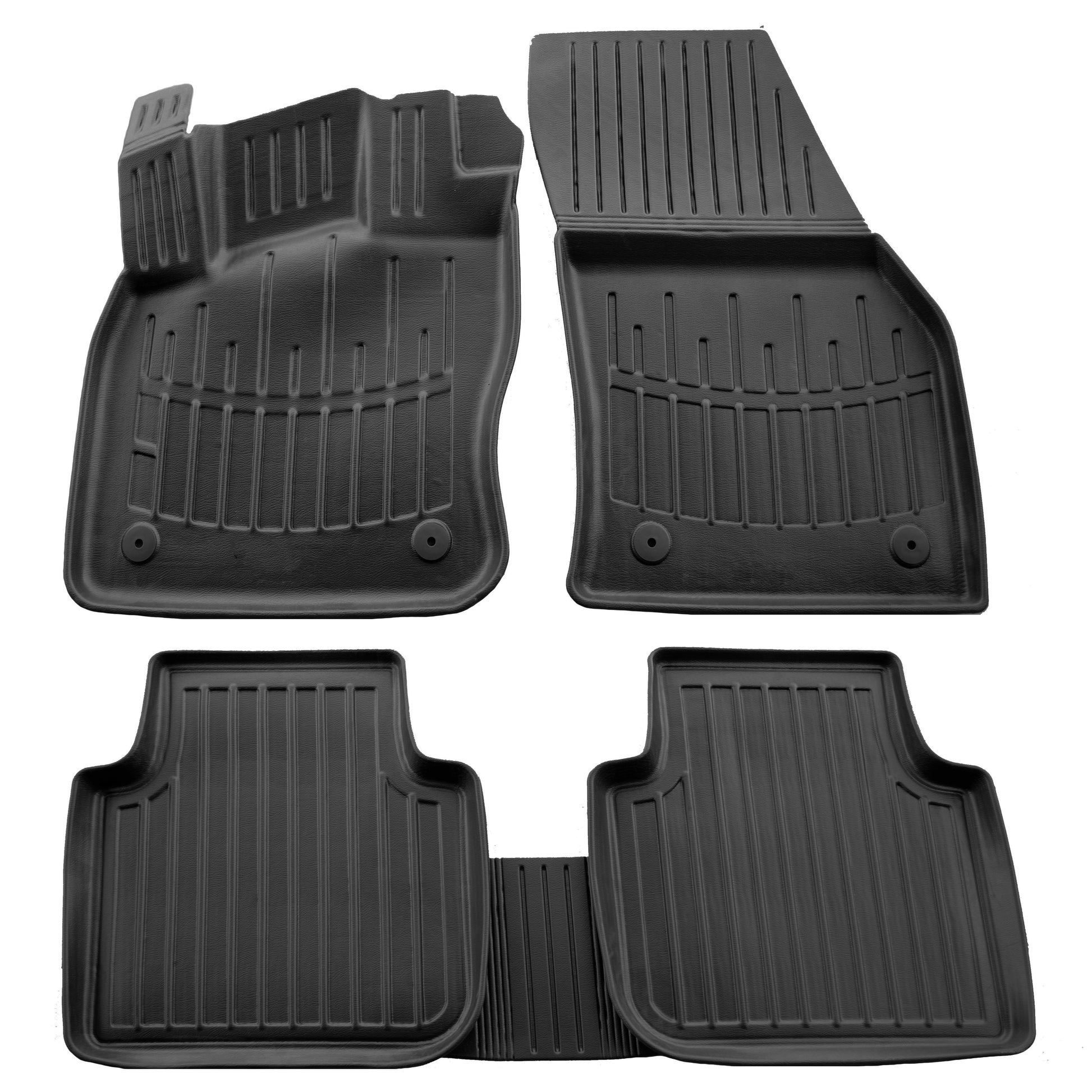 Rubber Floor Mats Stingray 3D (Allspace, 5 pcs) for Volkswagen Tiguan 2016-2023 - image 1