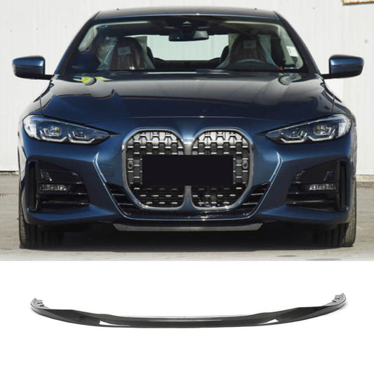 Front Bumper Lip Carbon Fiber V3 (M-Sport) for BMW 4 series G22/23/26 2020- - image 1